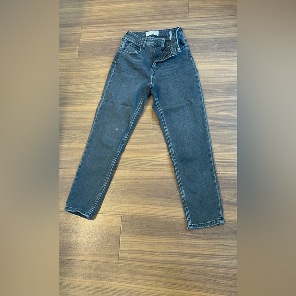 Everlane The Curvy 90s Cheeky Ankle Jeans Women’s 24 High Rise Denim Dark Wash - Picture 4 of 8